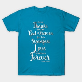 Give Thanks for God's Love T-Shirt